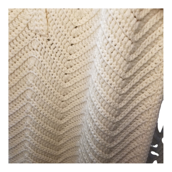 Handmade Victorian Cape Poncho With Hand openings Beautiful  One Size - Picture 9 of 16